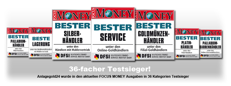 Focus Money Testsieger Goldhändler 2017