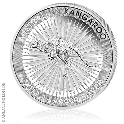 Silber kaufen: Kaenguru Silbermuenze