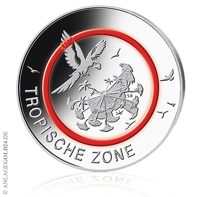 Tropische-Zone-Muenze-5-Euro-mit-Polymerring