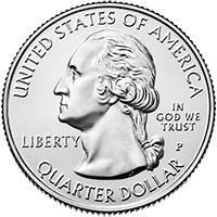 Quarter-Rückseite aller 5oz Silbermünzen ATB