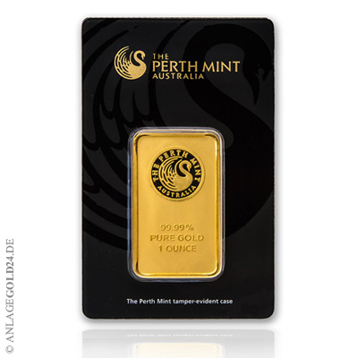 Goldbarren Perth Mint 1 oz