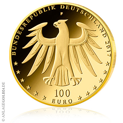 100 Euro Luthergedenkstätten Goldmünze 2017